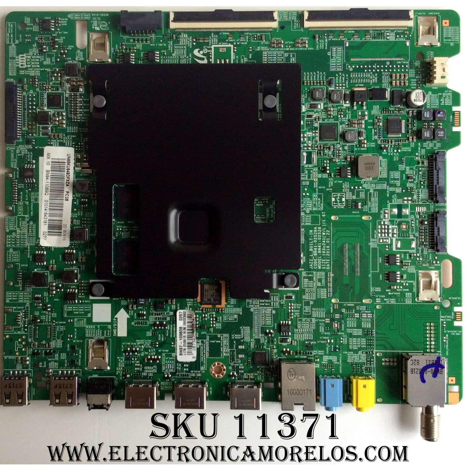 MAIN / SAMSUNG BN94-11089Q / BN41-02528A / BN97-10983B / PANEL CY-WK065HGLV1H / DISPLAY BN96-39042A / BN9639042A / MODELOS UN65KU649DFXZA FA02
